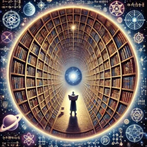 A cosmic-library-or-archive-with-shelves-extending-into-infinity-each-filled-with-books-that-glow-with-inner-light.