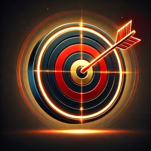 -a-target-or-bullseye-with-a-glowing-arrow-hitting-the-center-representing-the-clarity-of-intent-in-business-goals.