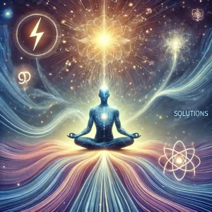 An-ethereal-and-cosmic-illustration-of-a-meditating-figure-surrounded-by-glowing-flowing-lines-connecting-them-to-a-radiant-cosmic-source-above.