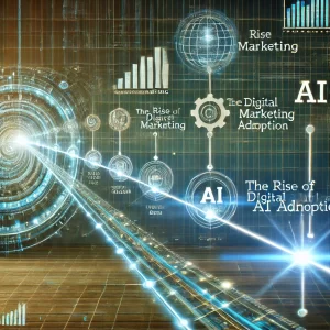 A-visually-engaging-timeline-projection-illustrating-the-rise-of-digital-marketing-AI-adoption-and-the-decline-of-traditional-marketing.