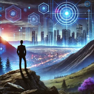 -A-visionary-leader-standing-on-a-mountaintop-gazing-toward-an-expansive-digital-skyline-representing-future-opportunities.